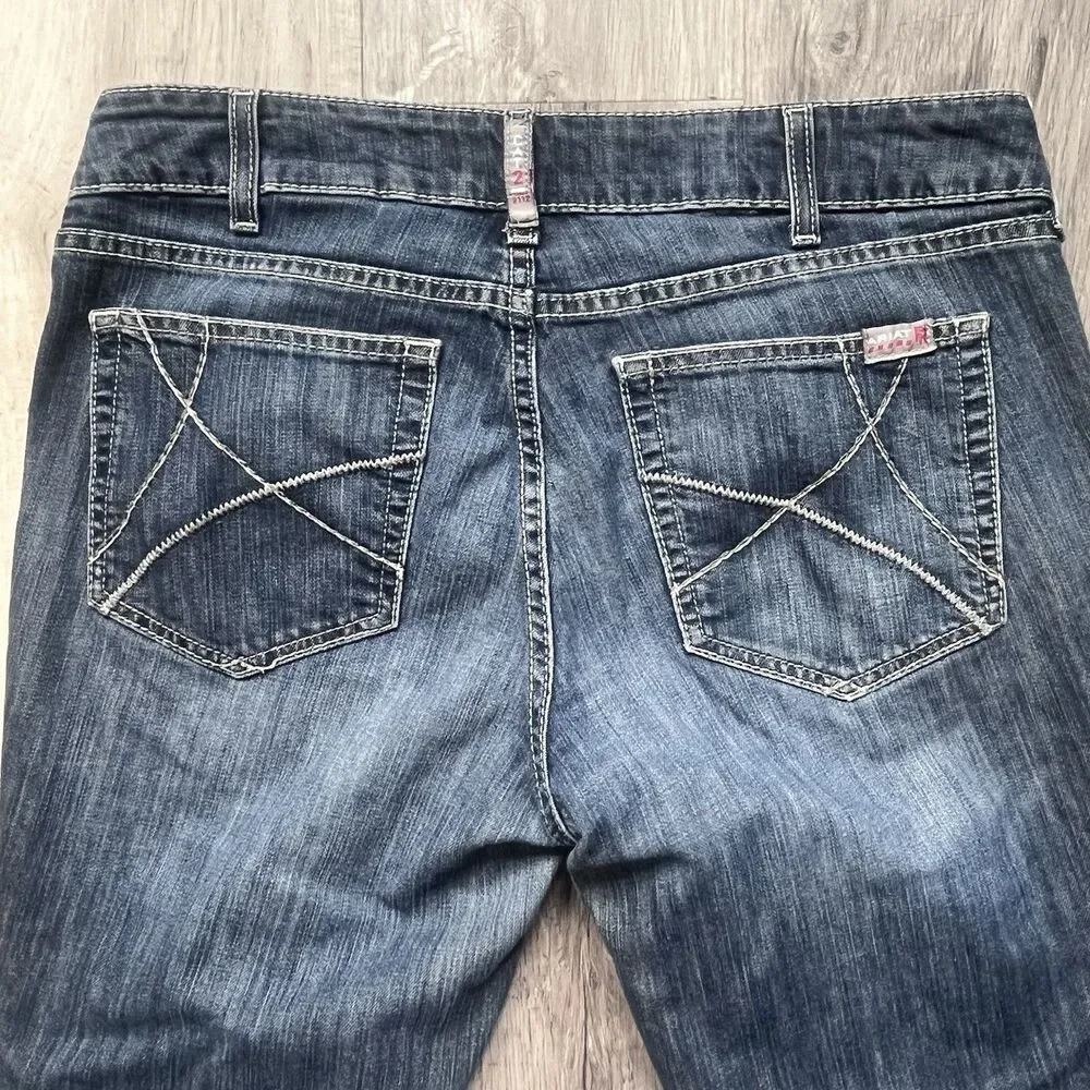 Ariat FR Mid Rise Boot Cut Jeans Women 30S USA Flame Resistant Work Western CAT2